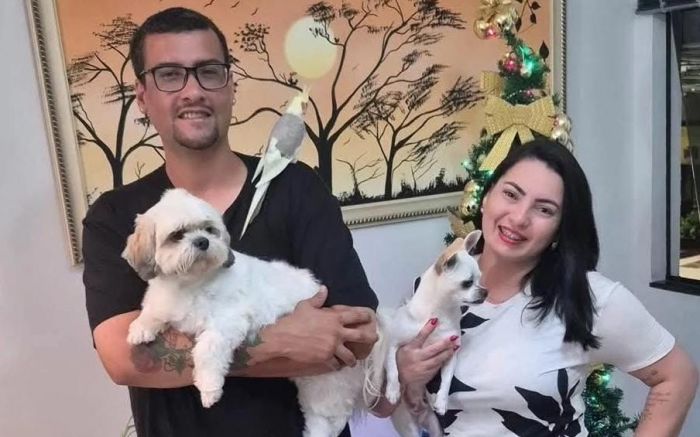 Rosi era casada há oito anos com Felipe Zinho (Foto: redes sociais)