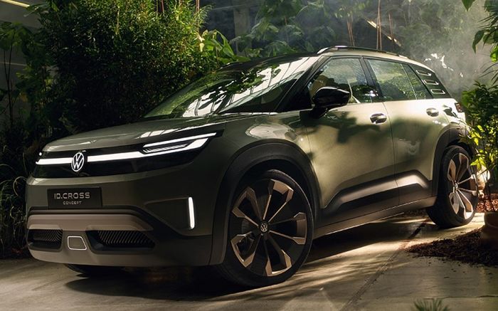 ID. Cross Concept tem autonomia de até 420 km (Foto: Divulgação/VW)