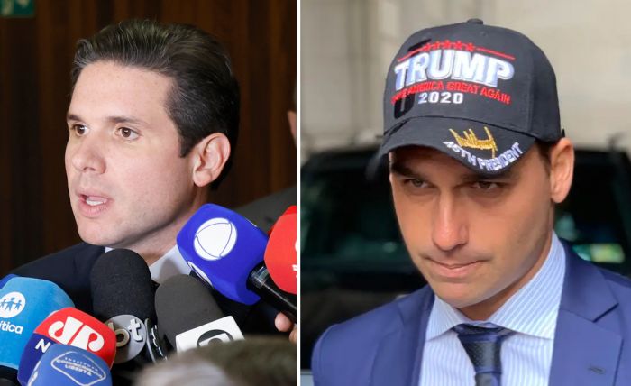 Motta negou liderança para Eduardo Bolsonaro (Foto: Reprodução)