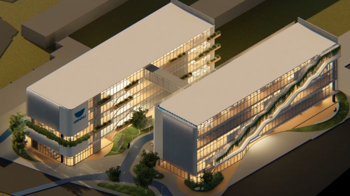 Espaço abrigará salas, setores administrativos e área de convivência (Foto: Divulgação)