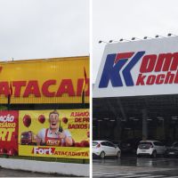 Qual rede tem mais unidades em Itajaí e BC?