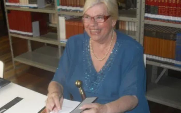 Apolônia foi referência cultural no vale do Itajaí e no estado (Foto: Acervo pessoal)