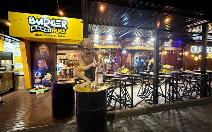 Mais do que um restaurante, o Burger Films é uma experiência completa (Foto: Ana Zigart)