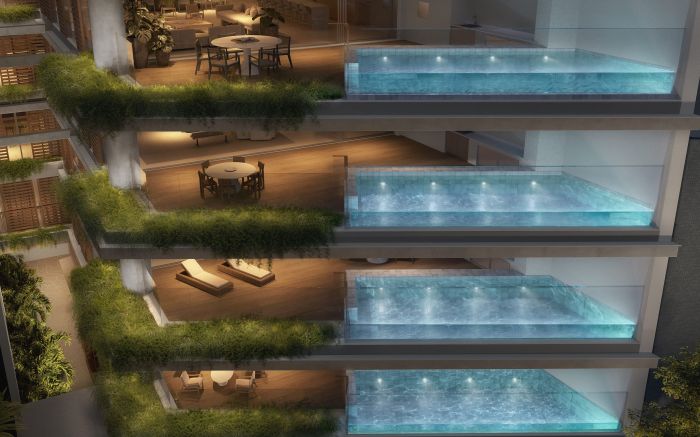 Corretores conheceram de perto os avanços do Hyde, que promete ser um novo ícone da Embraed (Foto: Divulgação)