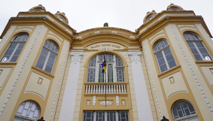 Prédio que abriga o Museu Histórico completa 100 anos na quarta-feira (Foto: João Batista)