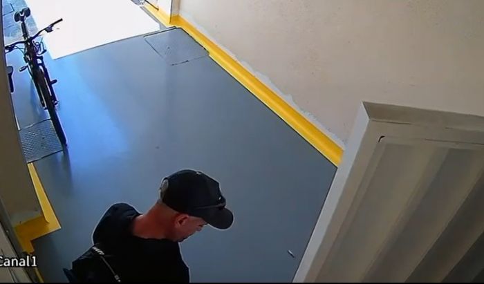 Crime aconteceu quando morador buscava a cachorra no pet shop (Foto: Reprodução)