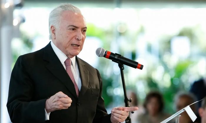 Ex-presidente Michel Temer e presidente nacional do MDB, Baleia Rossi, são esperados (Foto: Alan Santos/Agência Brasil)