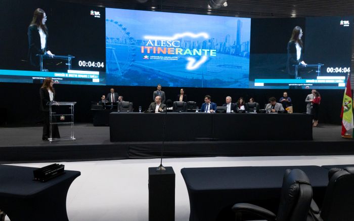 Evento encerra o calendário 2025 do programa Alesc Itinerante (Foto: Foto: Rodrigo Corrêa / Agência AL)