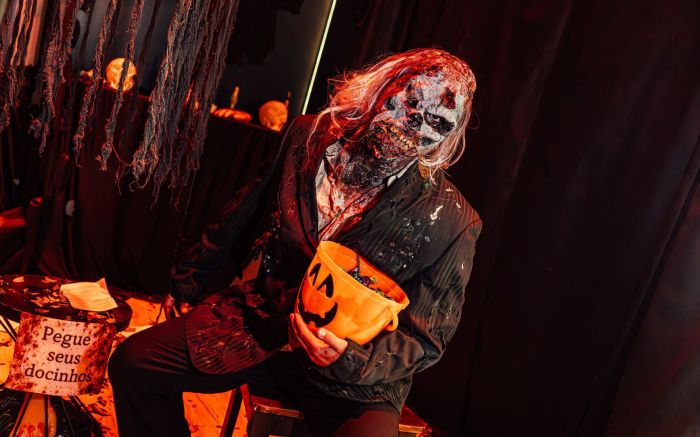 Quem enfrentar os zumbis vai ganhar doce (Foto: Divulgação/FG Big Wheel)