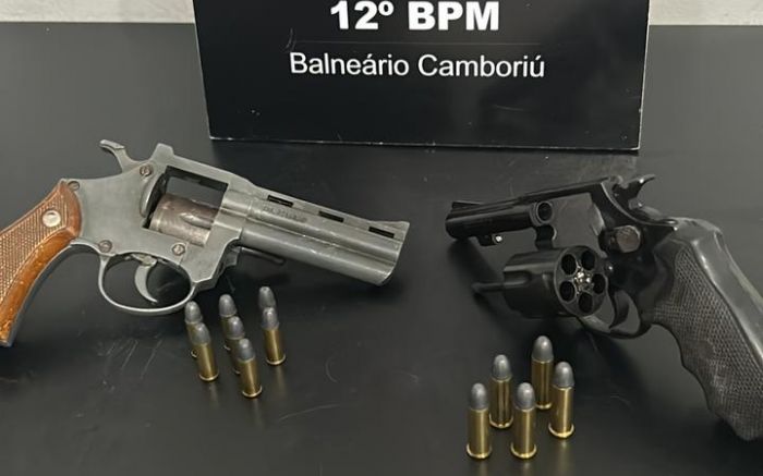 Agressor já tem passagem por ameaça e posse ilegal de arma em 2021 (Foto: Divulgação/PMSC)