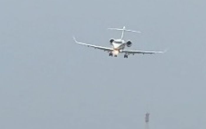 Luciano Hang registrou susto no aeroporto de Navegantes (Foto: Luciano Hang/@lucianohangbr/Instagram)