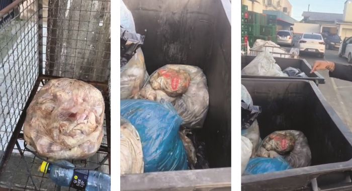 Supermercado denunciado fica na rua Nilo Anastácio Vieira, no centro (Foto: Divulgação)