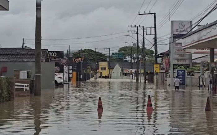 Palhoça/SC (Foto: Reprodução/PMSC)