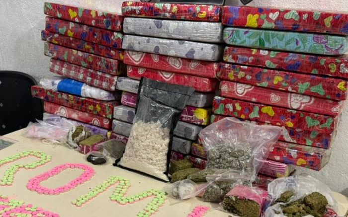 Entre as drogas sintéticas apreendidas tinha LSD, MDMA e ecstasy (Foto: Divulgação/PMSC)