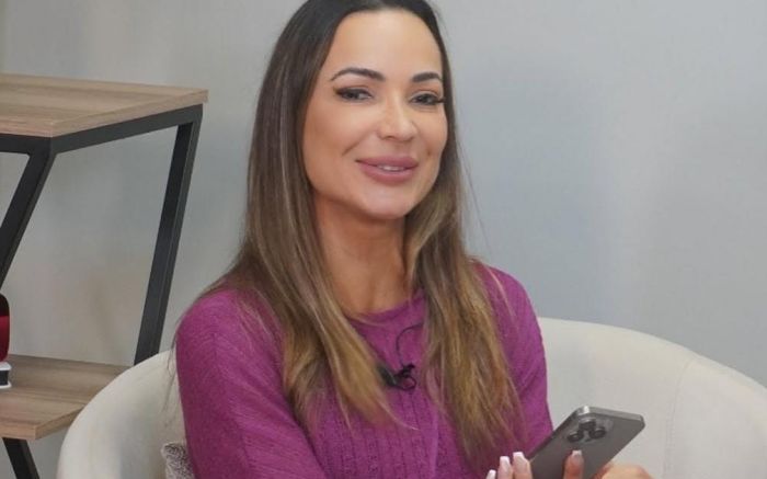 Filha de Aline está voltando dos Estados Unidos com o pai e chega a BC nesta quarta (Foto: Redes sociais)