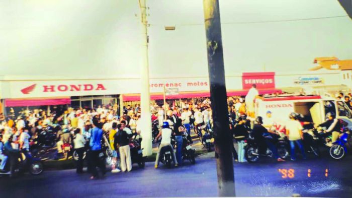 Promenac Motos cresceu junto com a região (Foto: Divulgação)