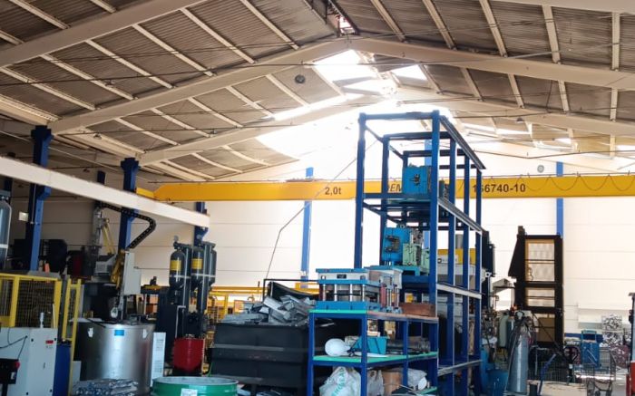 Explosão causou danos estruturais (Foto: CBMSC)