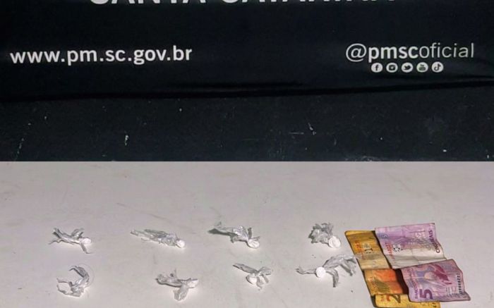 Abordagem aconteceu durante ronda na região do Brejo (Foto: Divulgação/PM)