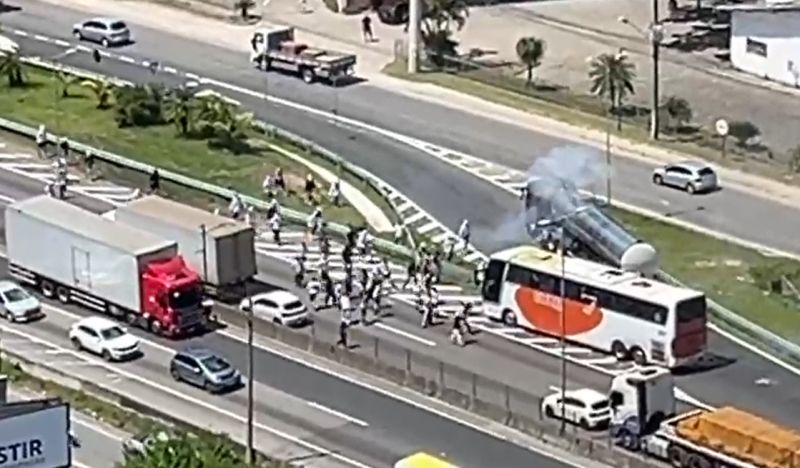 Motorista do Inter tentou fugir da emboscada (foto: reprodução)