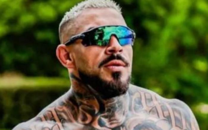 Helicópteros, drones e embarcações trabalham entre Estaleirinho e Caixa d’Aço em busca de Jhon Pool Pacheco, de 35 anos (Foto: Redes sociais)