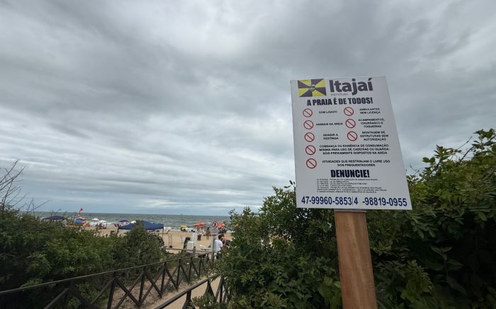 Caso aconteceu no posto 12, no auge da temporada (Foto: Camila Diel)