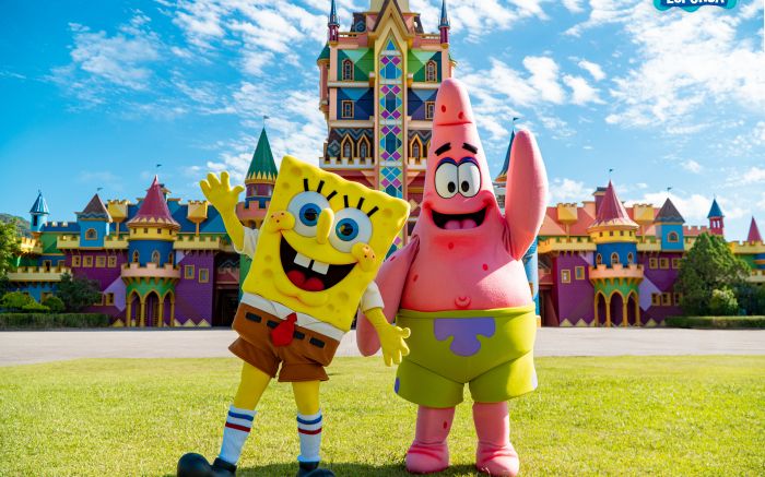 Novas áreas temáticas incluem Galinha Pintadinha e Bob Esponja (Foto: Divulgação)