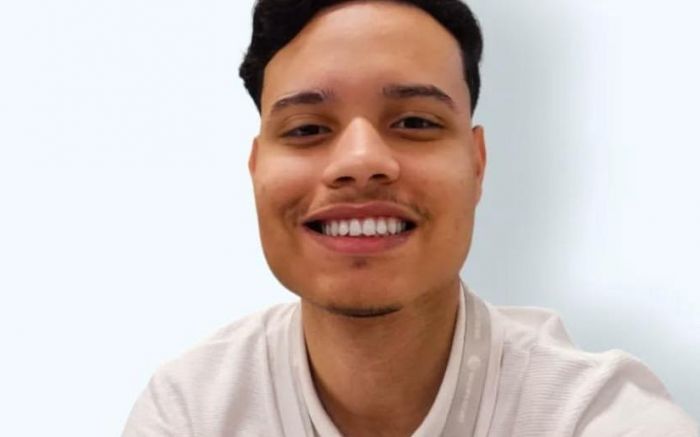 Wendel trabalhou como estagiário na Globo até dezembro (Foto: Acervo pessoal)