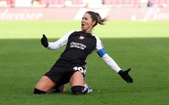 Brabas do Timão derrotaram equipe americana na semifinal (Foto: Fifa)