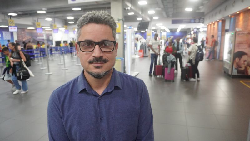 O gerente do aeroporto, Wilson Rocha, explica que demanda é turística e de negócios