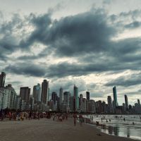 Defesa Civil alerta para temporais durante o Carnaval em Balneário Camboriú