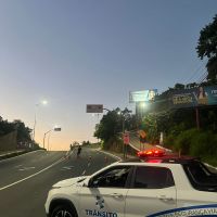 Avenida Panorâmica foi liberada após dois acidentes na manhã de terça-feira em Balneário Camboriú