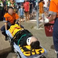 Homem Aranha auxilia resgate de dançarino da “Carreta Furacão”