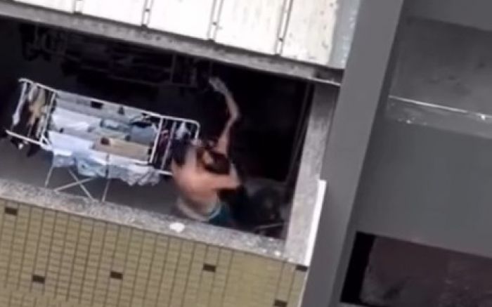 Vídeo passou a circular nas redes sociais (Foto: Reprodução)