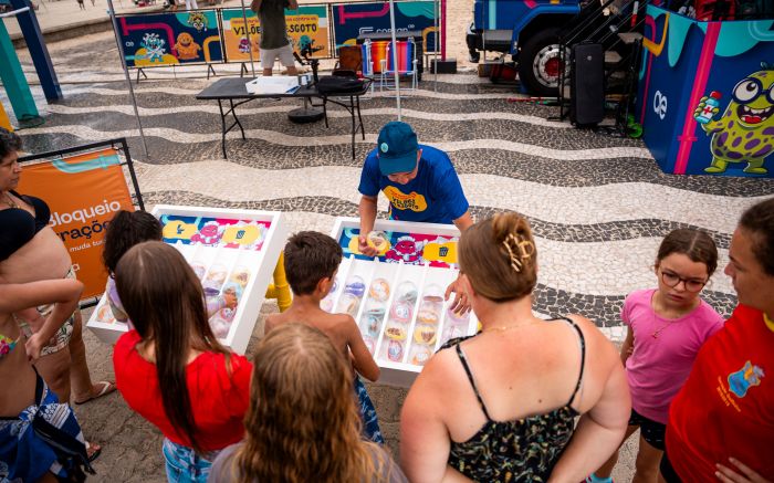 Caravana de Verão movimenta o Parque Linear com jogos, atrações e consciência ambiental (Foto: Divulgação)