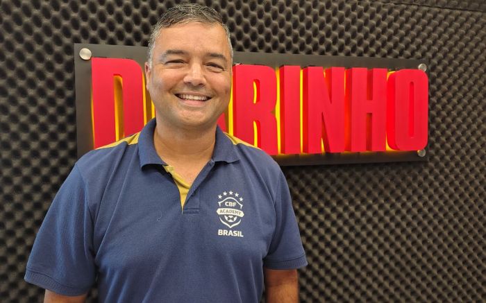 Jefferson Schmitt esteve no DIARINHO nesta quarta-feira (Foto: Fran Marcon)