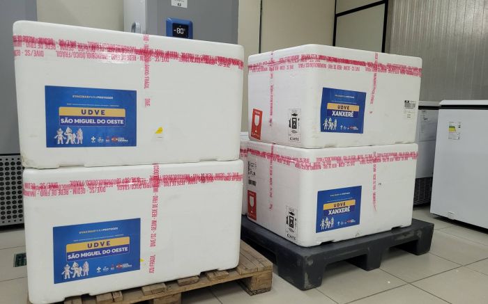 Distribuição para a região começa na próxima semana (Foto: Divulgação SES)