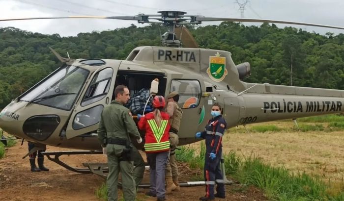 Motorista pode ter tido mal súbito e morreu afogado em arrozal / Bombeiros Voluntários / Divulgação