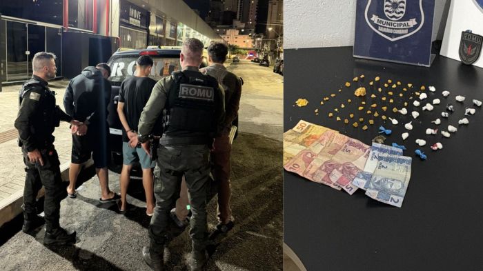 Eles já eram suspeitos de envolvimento com o tráfico da região (Foto: Divulgação/GMBC)