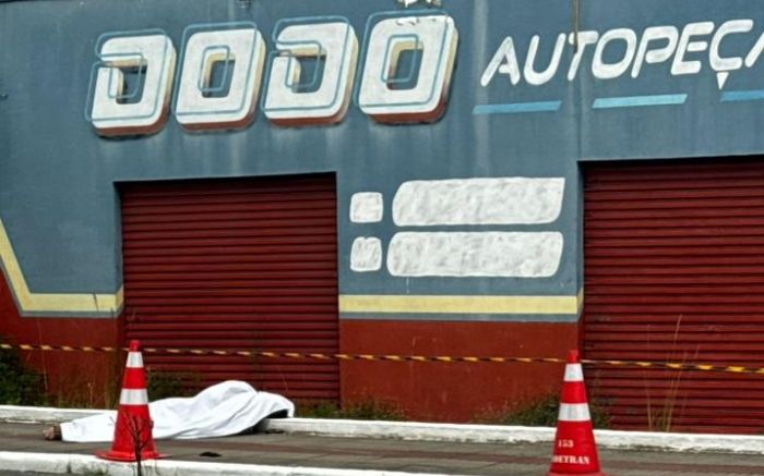 Incidente foi na tarde de hoje por volta das 15h (Foto: Leitor)