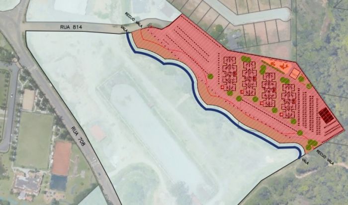 Terrenos públicos vão receber prédios nos bairros Casa Branca, Morretes e Sertão (Foto: Divulgação)