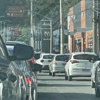 BR 101 teve mais de 30 km de filas na terça