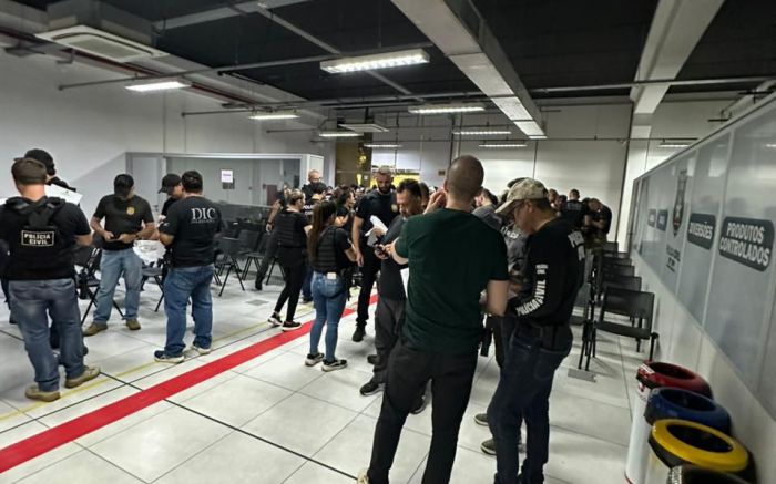 Polícia também apreendeu munição durante a ofensiva desta quarta-feira (Foto: divulgação)