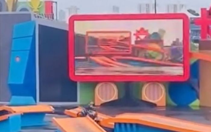 Acidente aconteceu durante espetáculo motociclístico Hot Wheels Epic Show (Foto: Arquivo)