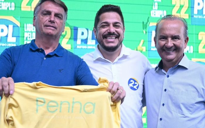 Luizinho foi o candidato oficial do bolsonarismo na eleição de 2024. Fotos: Arquivo.