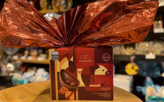 Chocolate com torresmo é novidade dessa Páscoa (Foto: Ana Zigart)