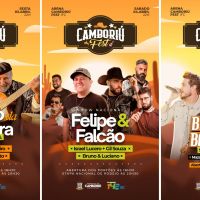 Rodeio volta à programação de Camboriú com shows de Felipe & Falcão, Gaúcho da Fronteira e mais