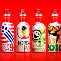 Budweiser lança latas inspiradas nas Copas do Mundo