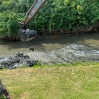 BC faz limpeza no rio Peroba e retira toneladas de sujeira