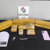 PM apreende mais de 4 kg de maconha em Camboriú