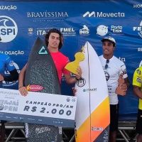 Destaque do surfe catarinense é campeão no Itajaí Open